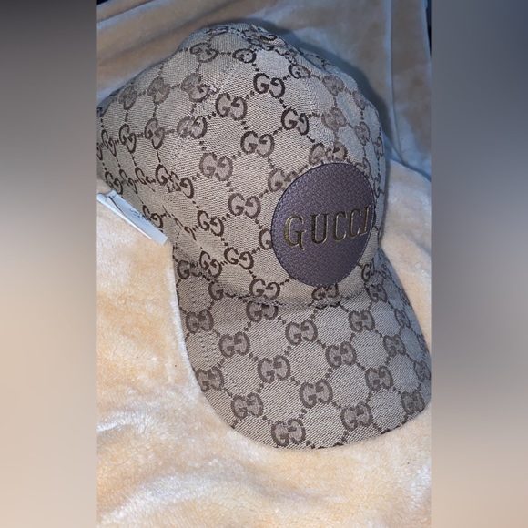 AUTHENTIC Brown Gucci hat - Picture 1 of 4